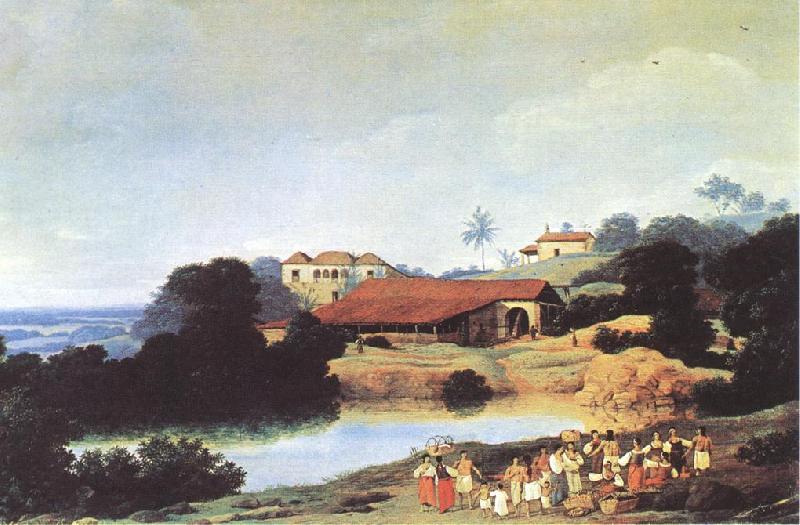 POST, Frans Hacienda af oil painting image